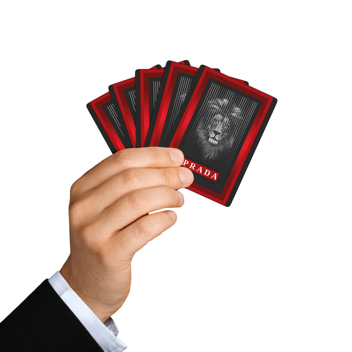 Luxury PRADA Poker Playing Cards