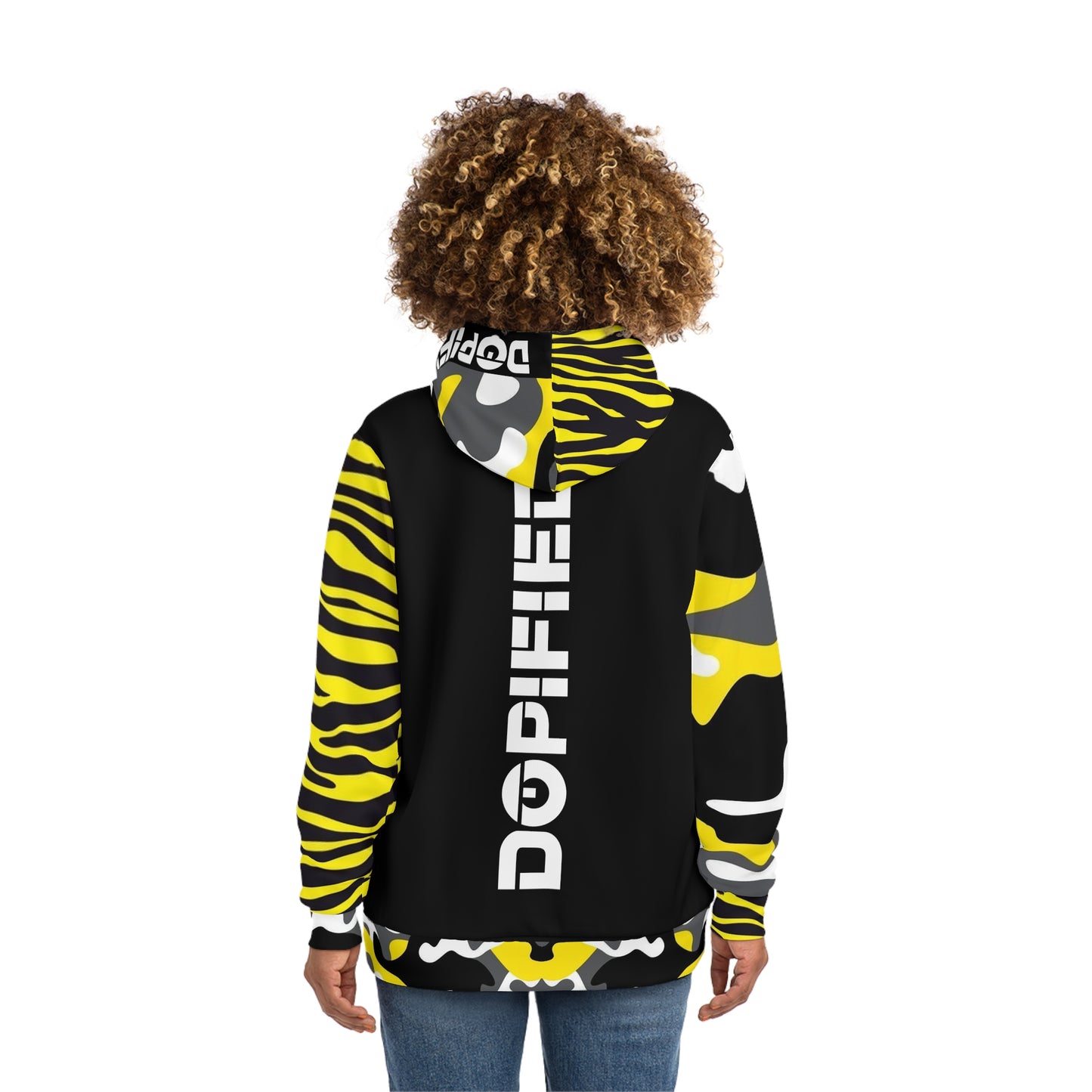 Unisex DOPiFiED Camo & Zebra W/ Emoji Theme Hoodie