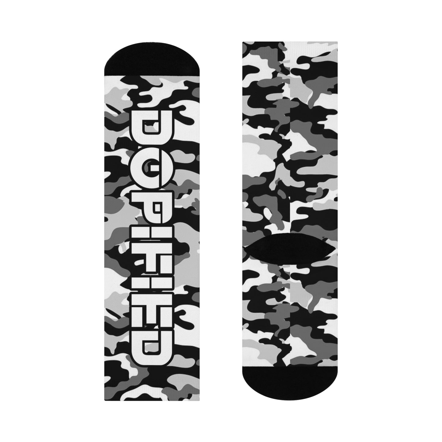 DOPiFiED Camo Cushioned Crew Socks