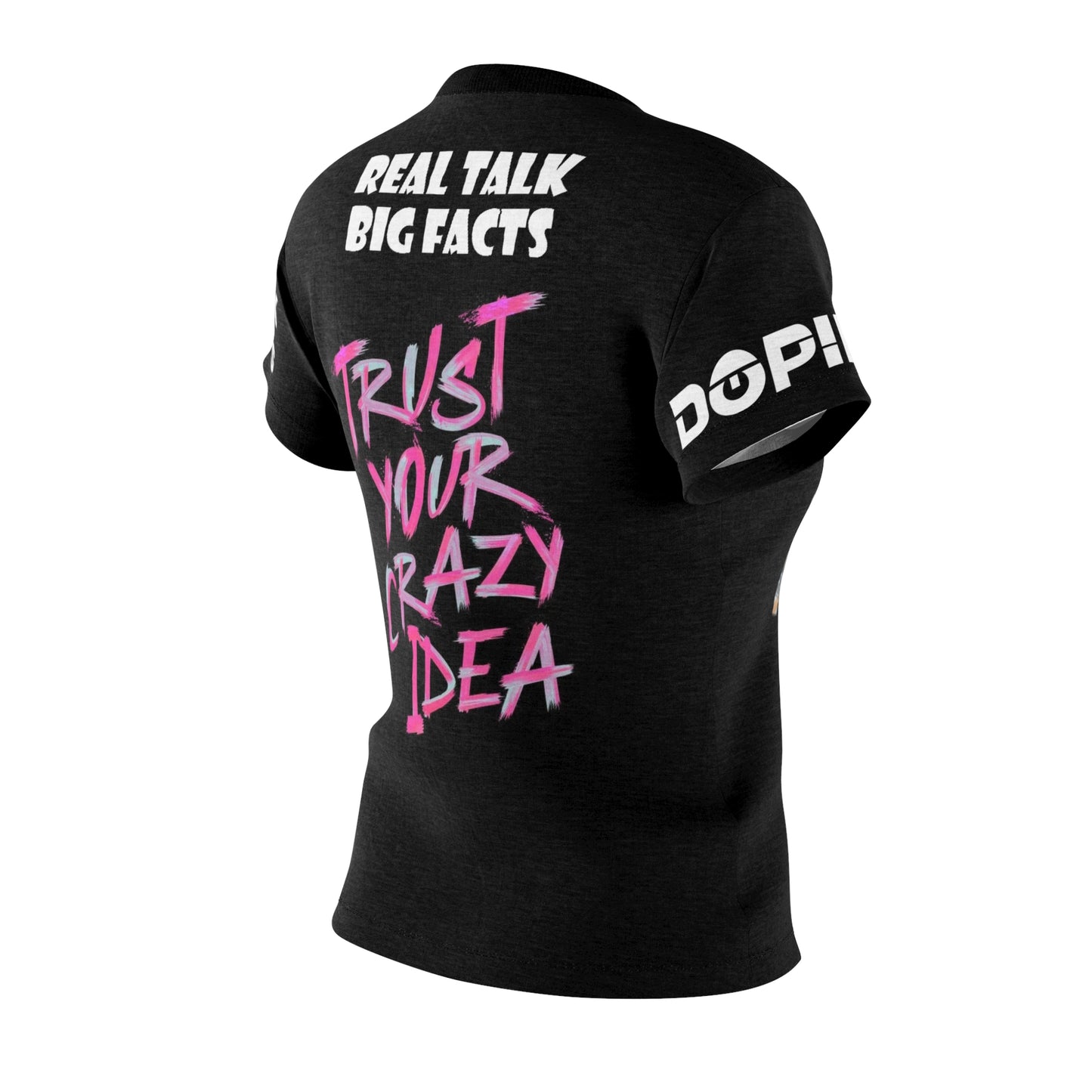 Self Made “Real Talk Big Facts” Women's Cut & Sew Tee