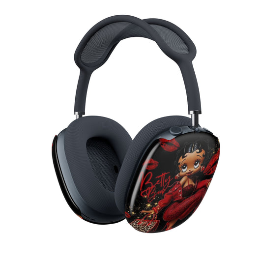Betty Boop Red Dress AirPod Max Cases — Decorative Headphone Ear Cup Covers