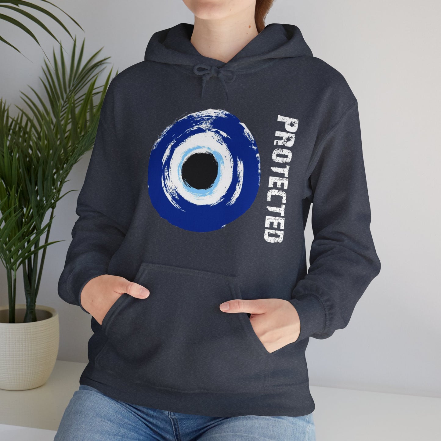 Eye Protection 🧿Unisex Heavy Blend™ Hooded Sweatshirt