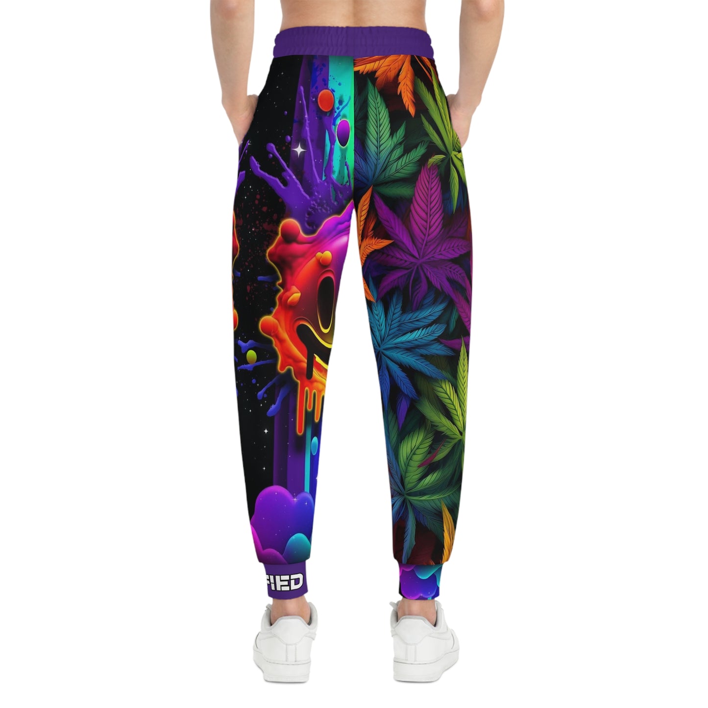 Women's "Rainbow ZaZa" Athletic Joggers