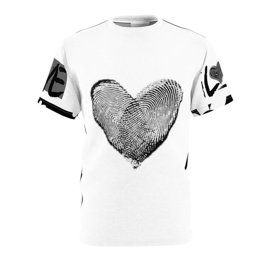 Sean Breed “L🖤VE Flowers” Unisex Cut & Sew Tee