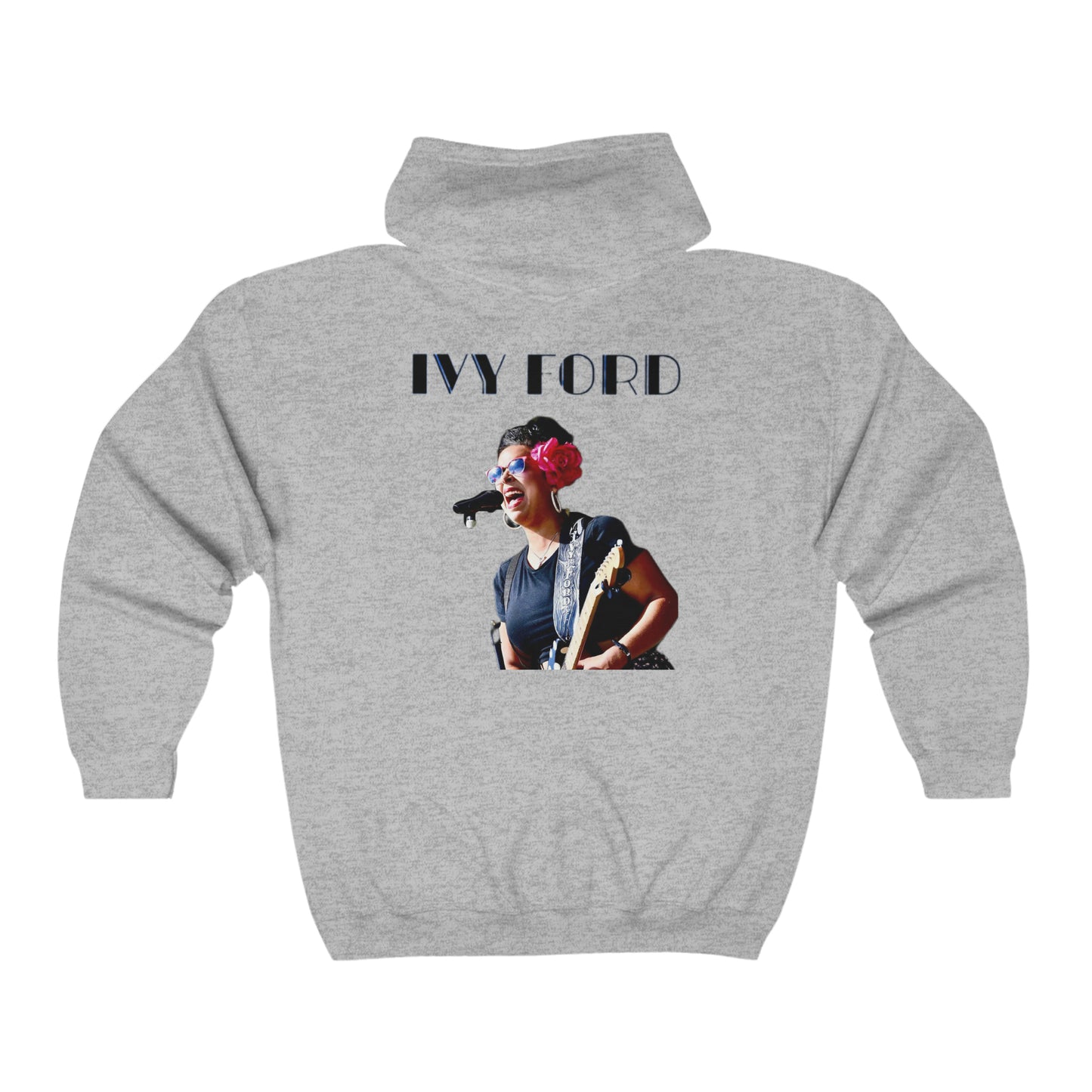 Hard Rock Cafe / Ivy Ford Unisex Heavy Blend™ Full Zip Hooded Sweatshirt