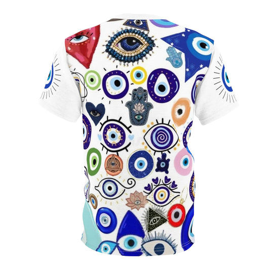 “No Bad Vibes” Unisex Cut & Sew Tee