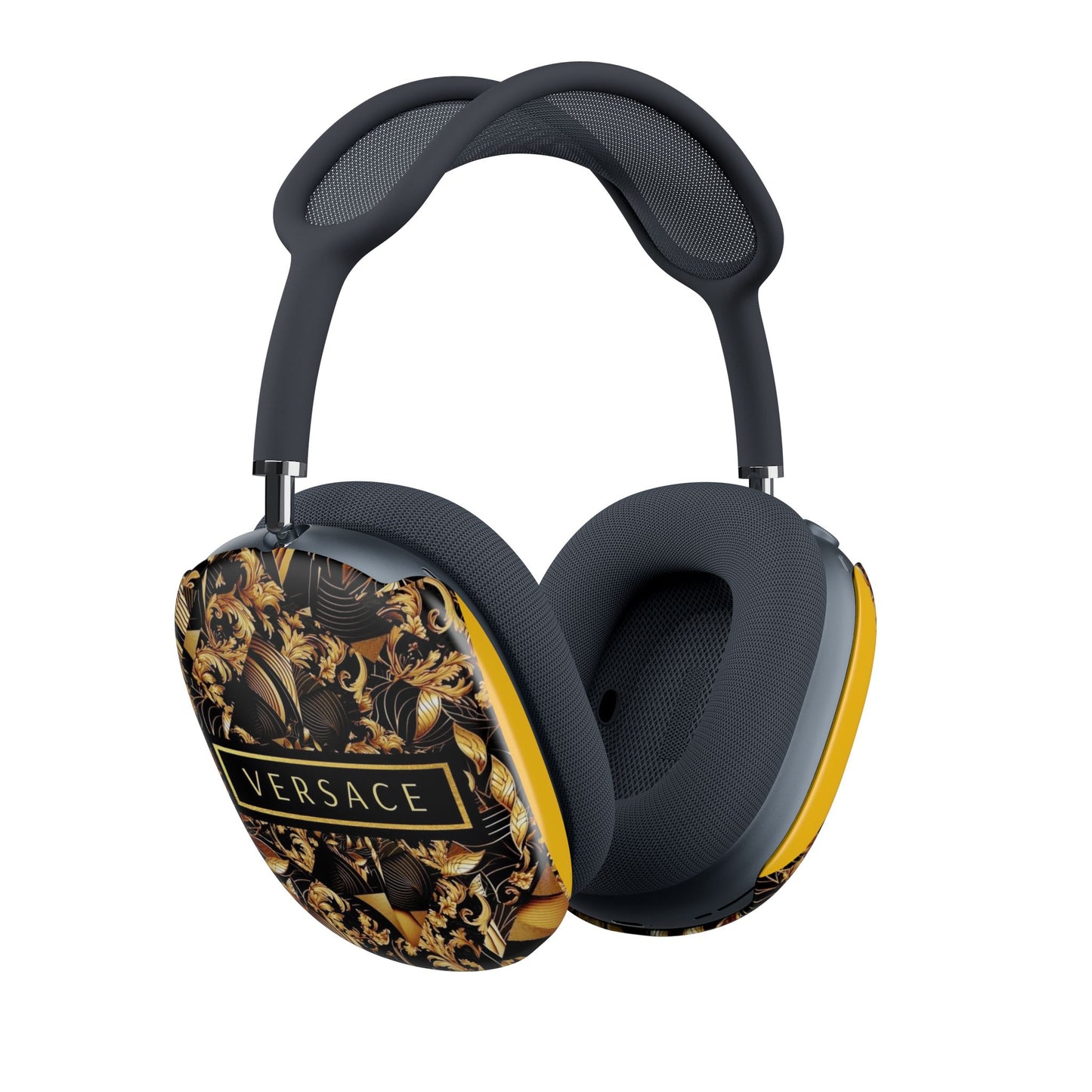 Baroque Gold Pattern AirPod Max Case — 'VERSACE' Luxury Protective Skins
