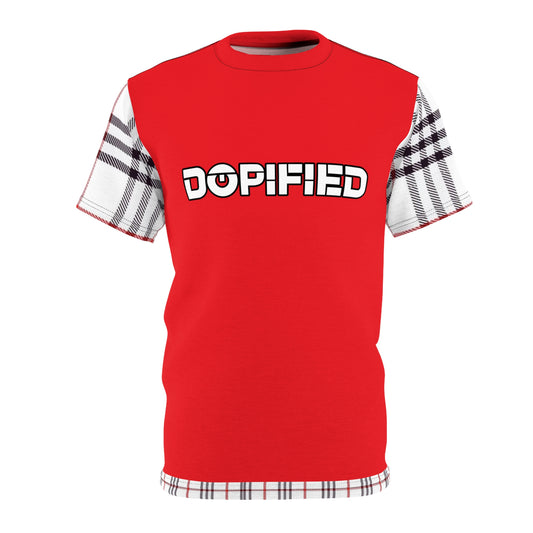 DOPiFiED Holidays Plaid Unisex Tee