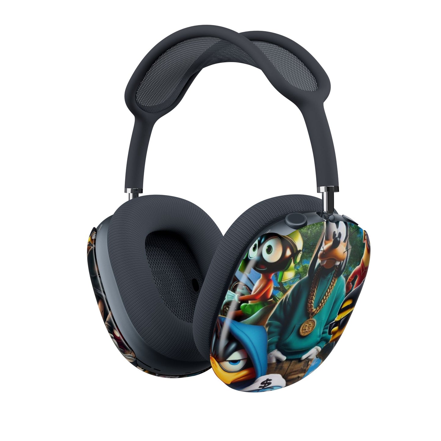 Cartoon Crew AirPod Max Skins — Colorful Gang Graphic Headphone Covers
