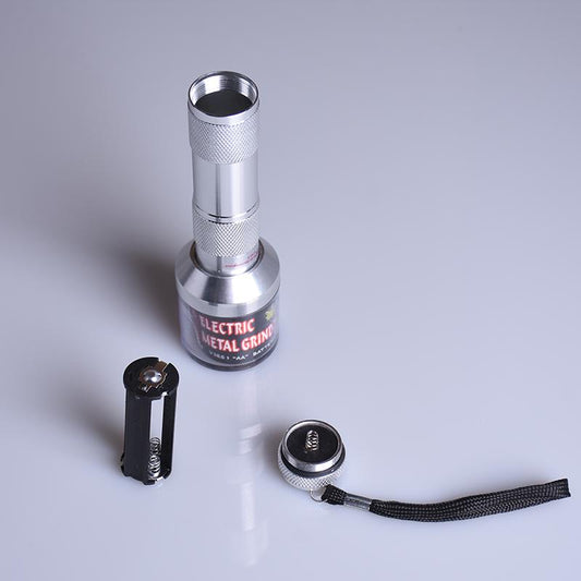 Electrical Aluminum Metal Grinder Crusher Crank Leaf Tobacco Smoke Spice Herb Muller Machine