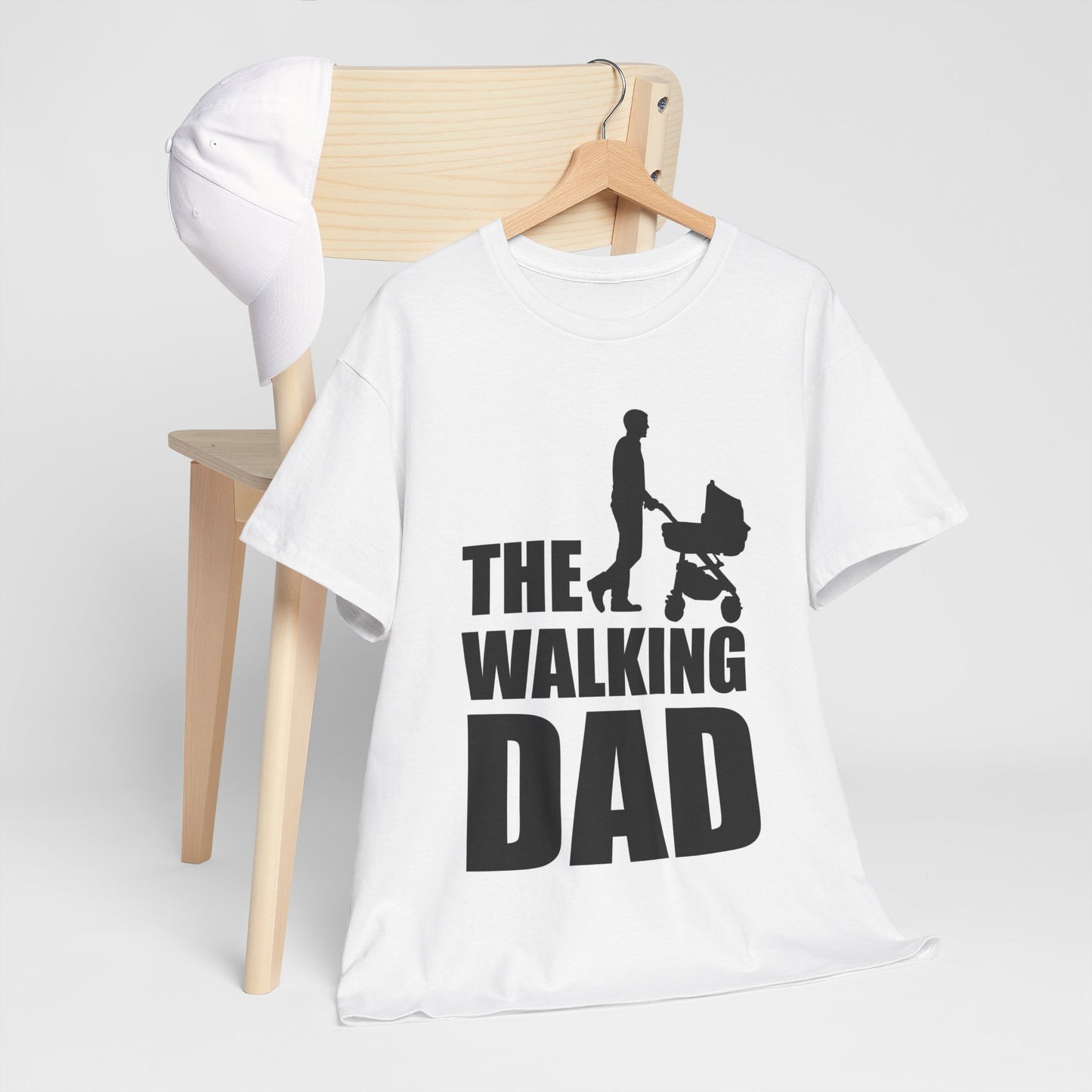 Walking Dad Unisex Heavy Cotton Tee