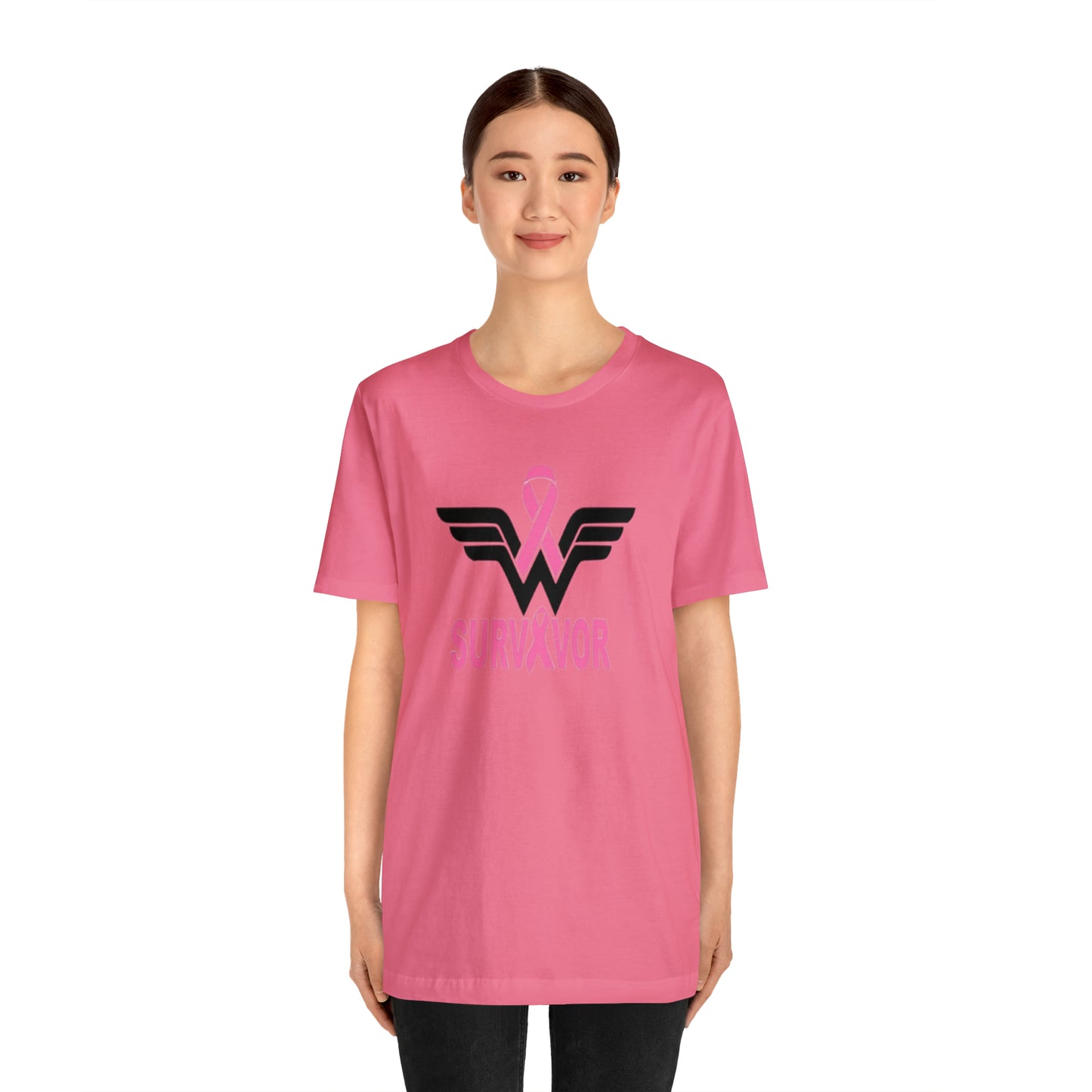 Breast Cancer Awareness Jersey Short Sleeve Tee