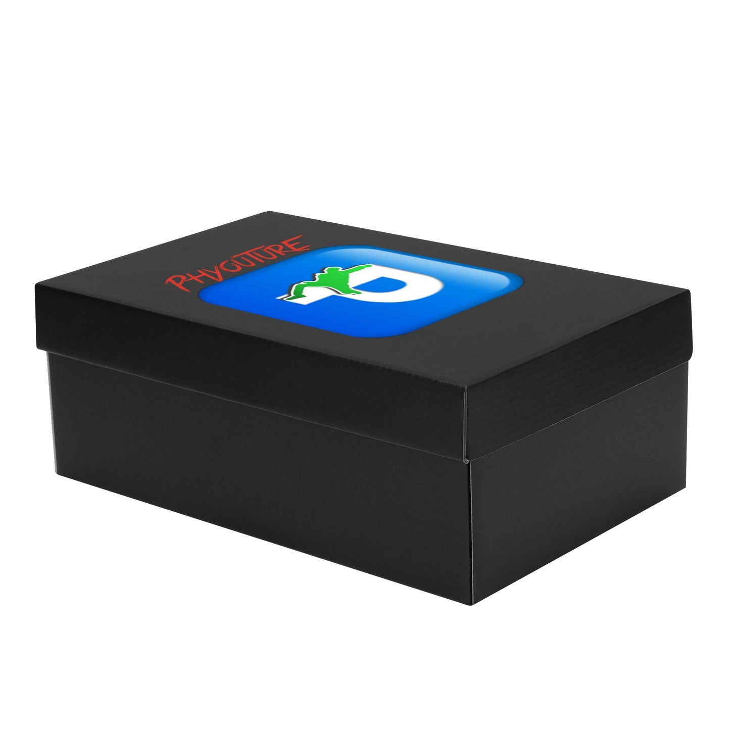 PHYOUTURE Da GOAT 🐐 “SPACE P” Edition Mens Black High Top Leather Sneakers