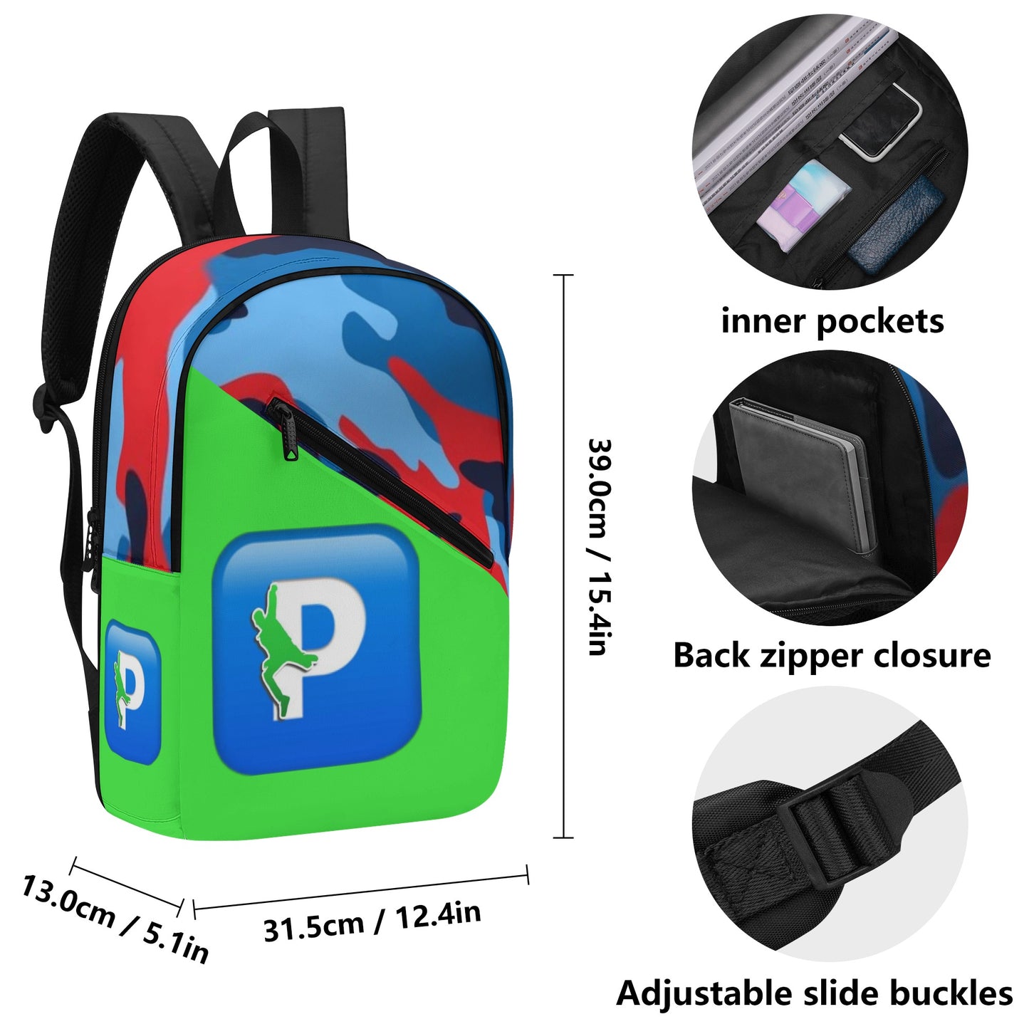 New PHYOUTURE Camo P Laptop Backpack