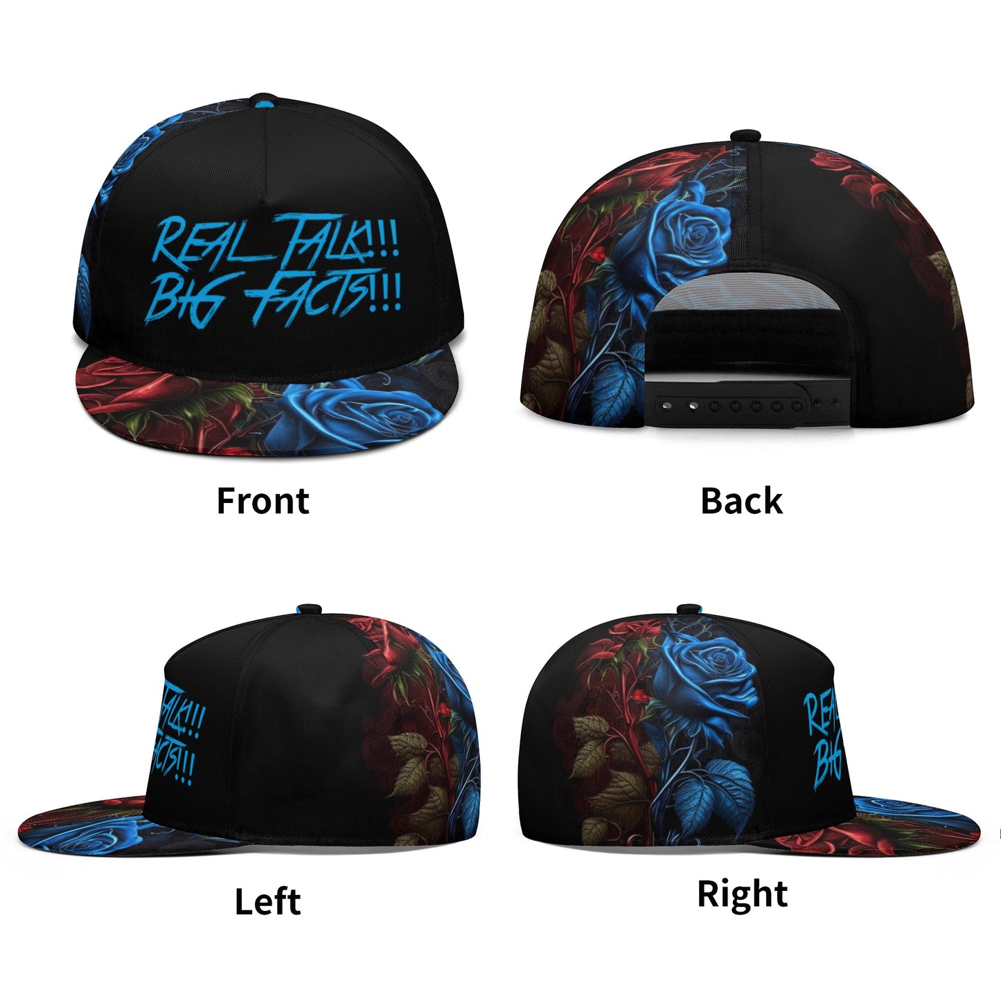 REAL TALK!!! BIG FACTS!!! Hip-hop Hat