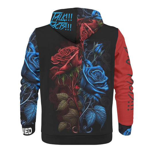 Real Talk BiG Facts Mens Zip Up Hoodie