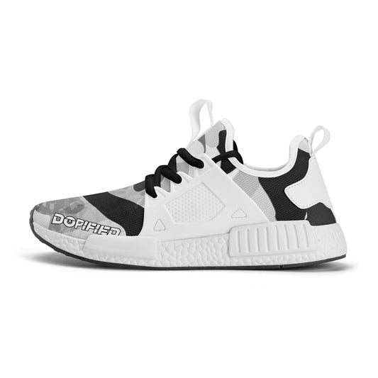 Mens DOPiFiED Tech Camo Mesh Sport Race Sneakers