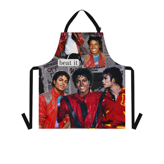 M. Jackson Thriller collage Apron