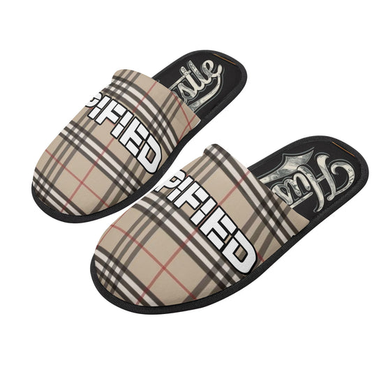 Unisex Lightweight Hotel Plush Slippers