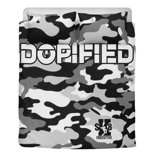 3 Pcs DOPiFiED Camo Bedding Duvet