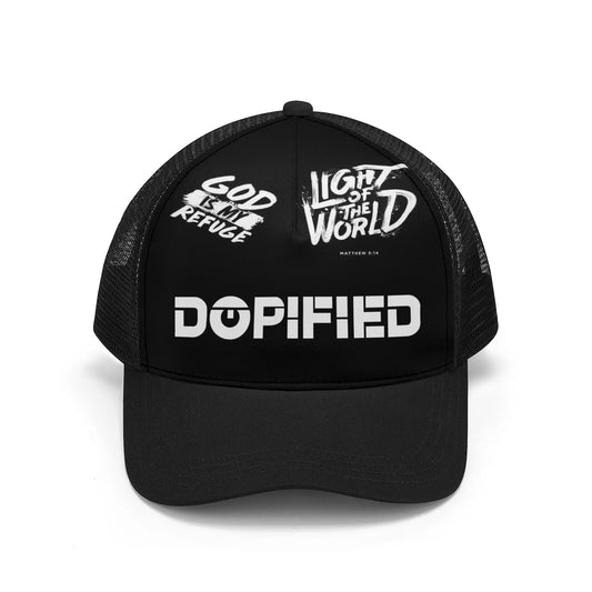 God is Light Of the World Mesh Trucker Hat