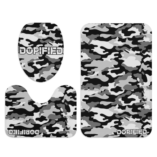 DOPiFiED camo Bathroom Toilet Set