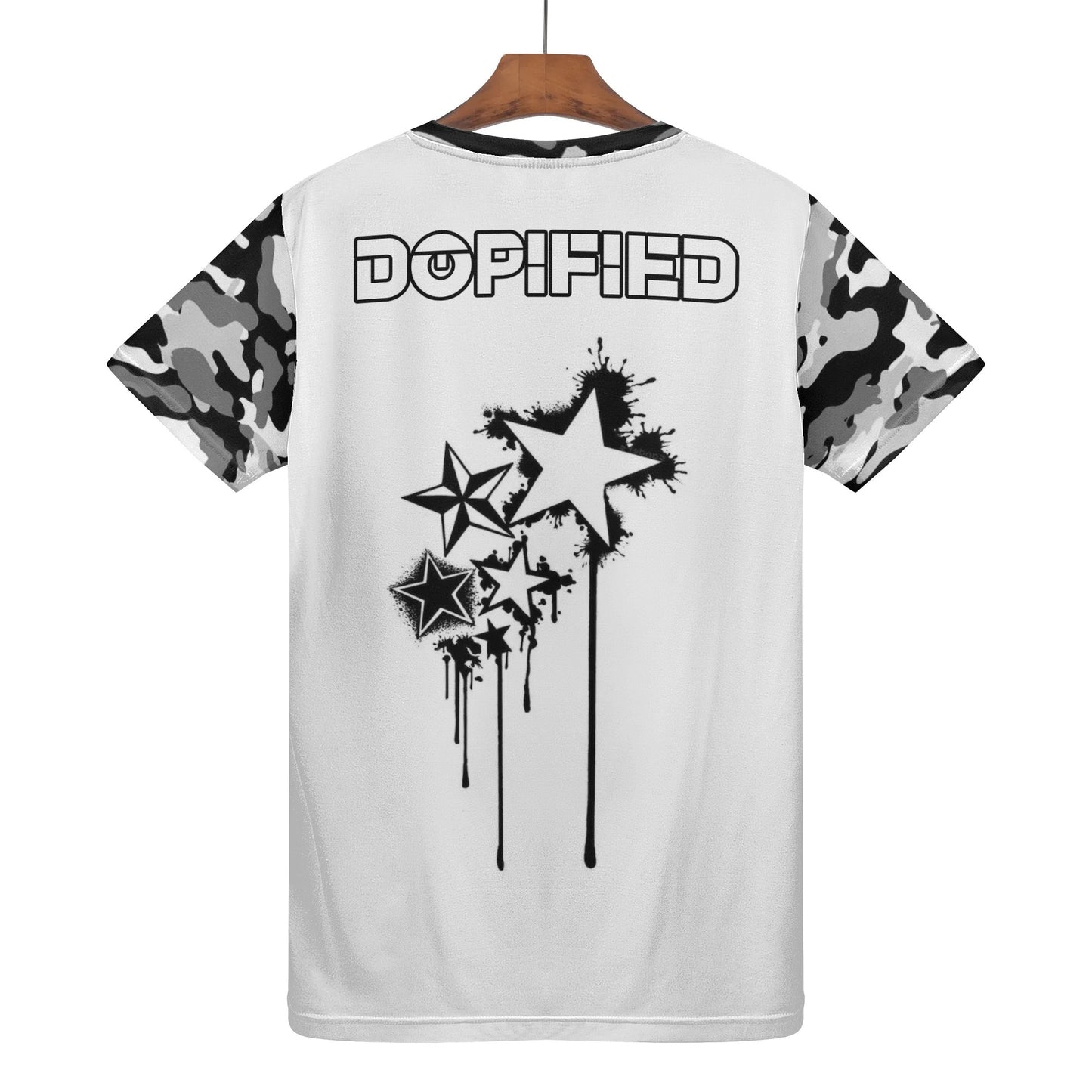 Mens Rare Breed Mike Camo Staple T-Shirt