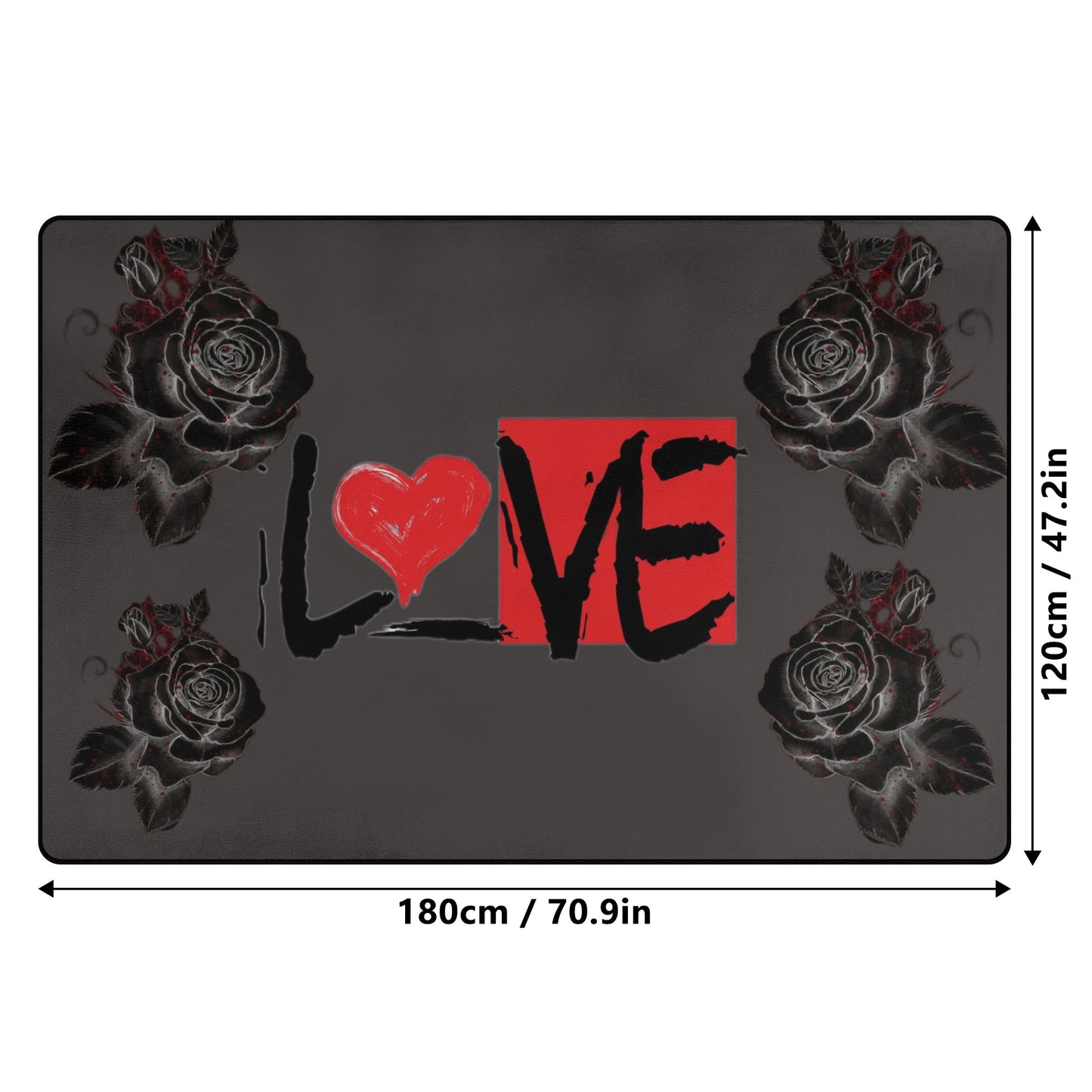 Sean Breed Love Living Room Carpet