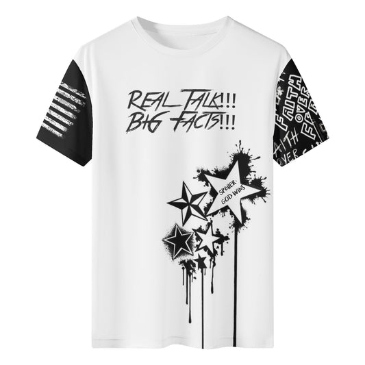 Mens RealTalk BigFacts Child Of GOD Classic T-Shirt