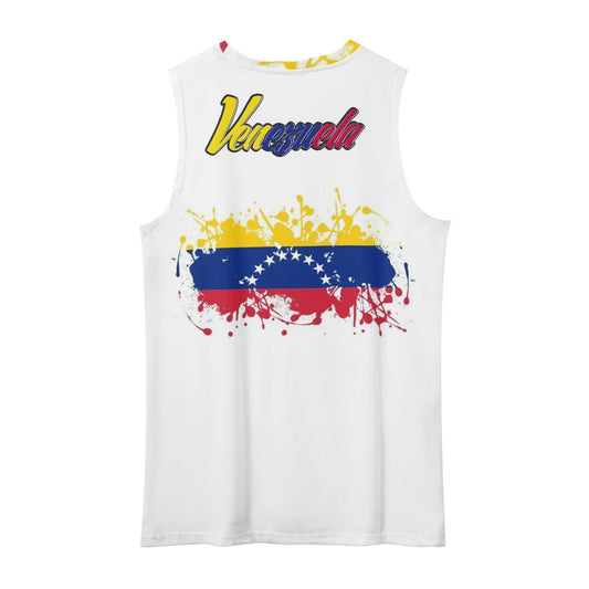 Venezuela Mens Loose Fit Sleeveless Tank Top Muscle T-Shirt