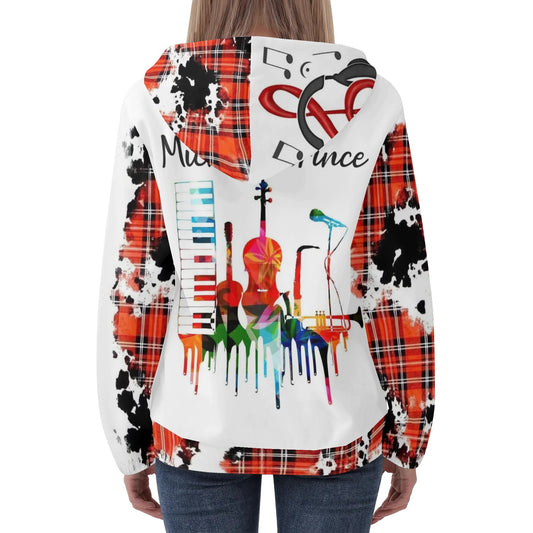 Michael Prince Violin Womens Lightweight Pullover Hoodie Sweatshirt