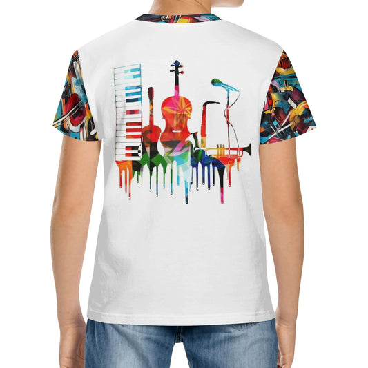 Michael Prince Violin Kids Short Sleeve T-Shirt