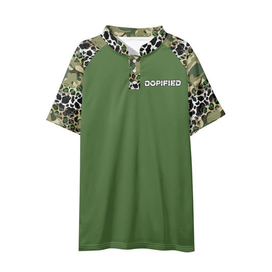 Mens DOPiFiED Button Up Short Sleeve Golf Tennis T-Shirts Casual Business Polo Shirts