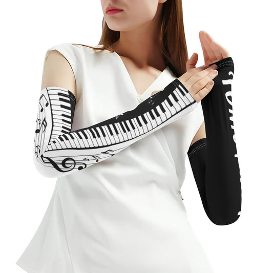 TONIO ARMANI Pair Cooling Arm Sleeves Arm Cover for UV Sun Protection Gifts