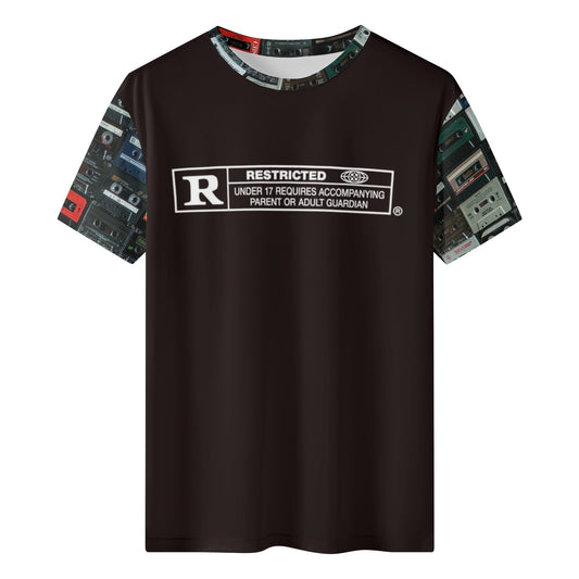 Mens Retro Cassette Hip-Hop Classic T-Shirt
