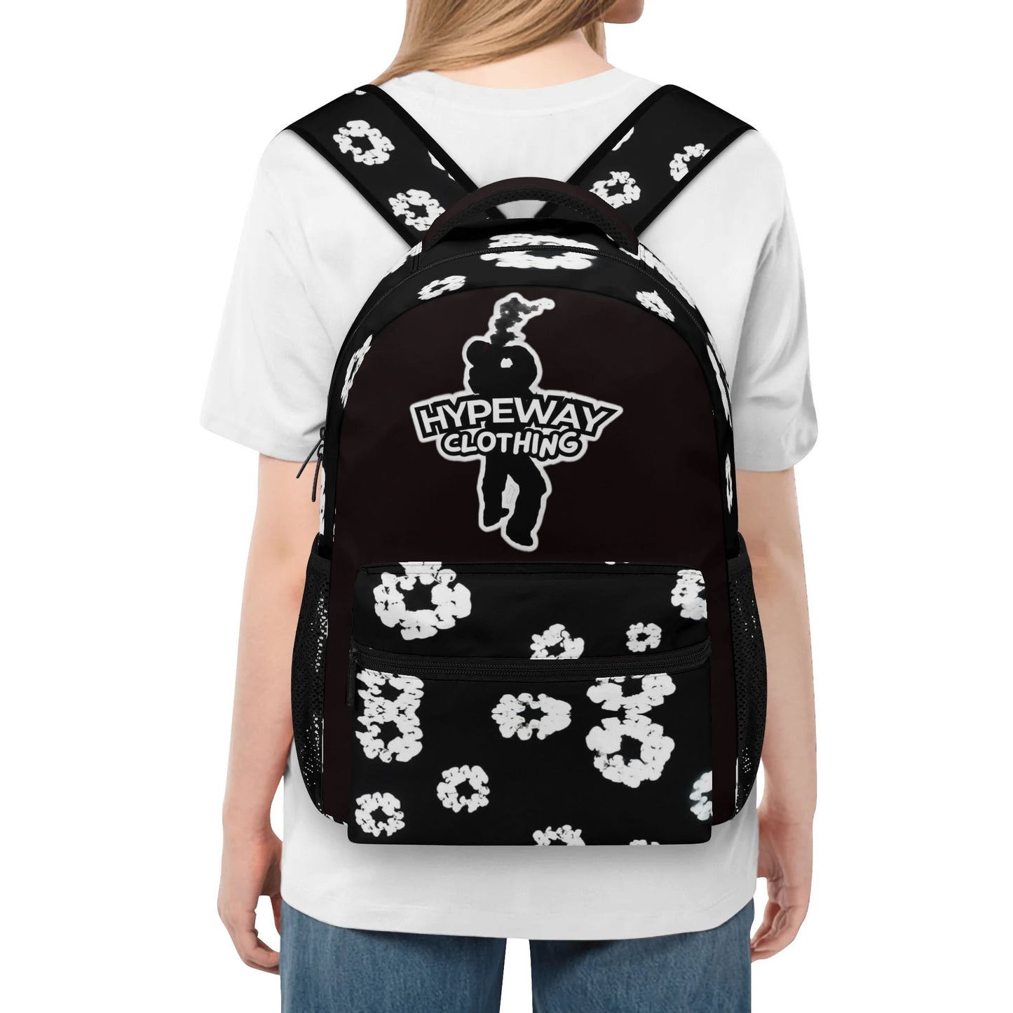New HypeWay Floral Casual Style School Backpack