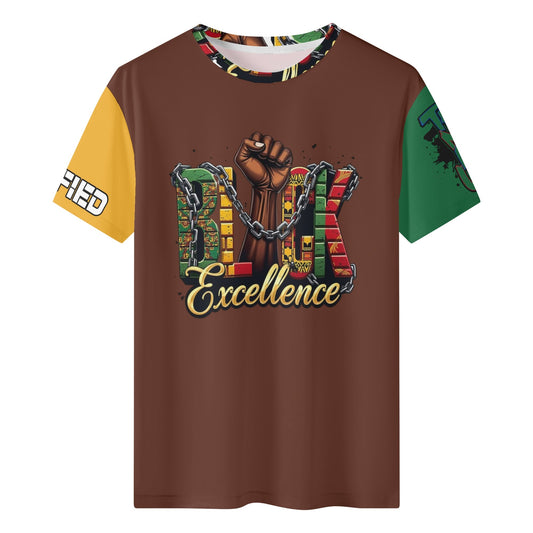 Mens Black Excellence JuneTeenth Classic T-Shirt