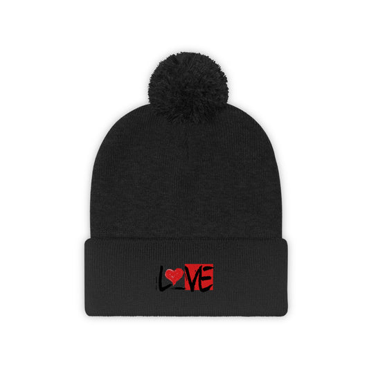 Sean Breed L♥️VE Pom Pom Beanie