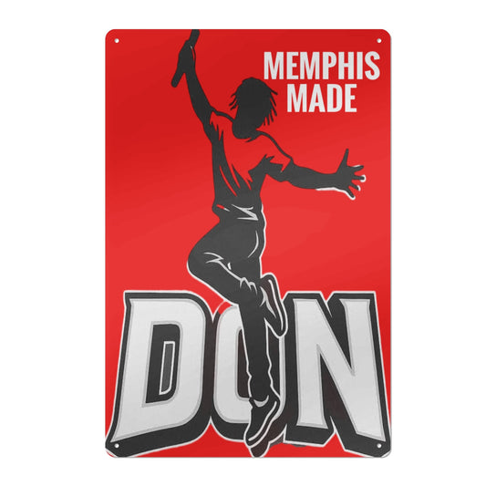 Don Skii Iron Sign Wall Art for Home Decor -Printed in Spain