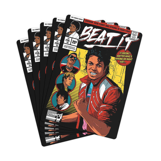 Mj Thriller Poker Cards