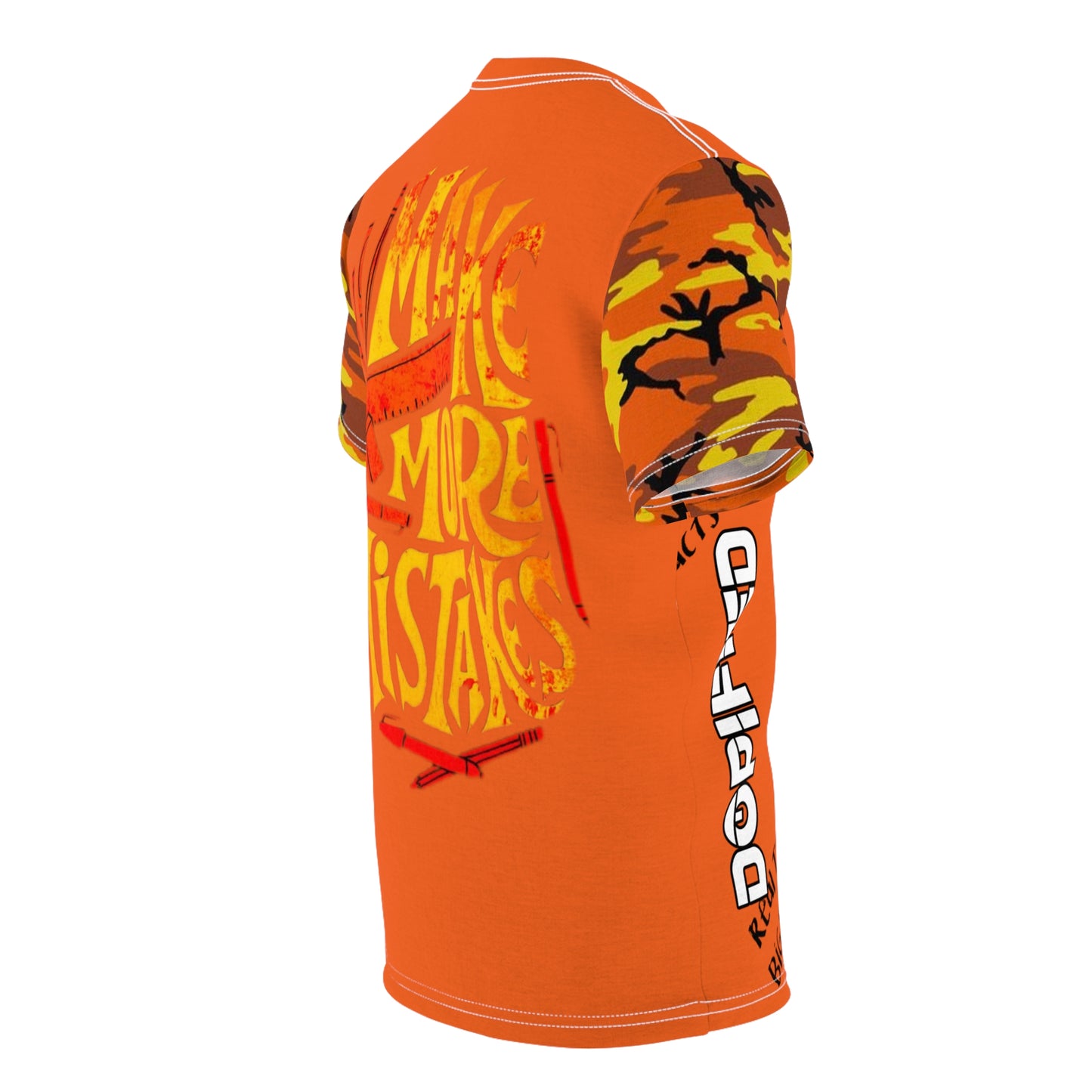 Real Talk BiG Facts" Make More Mistakes" Unisex Cut & Sew Tee