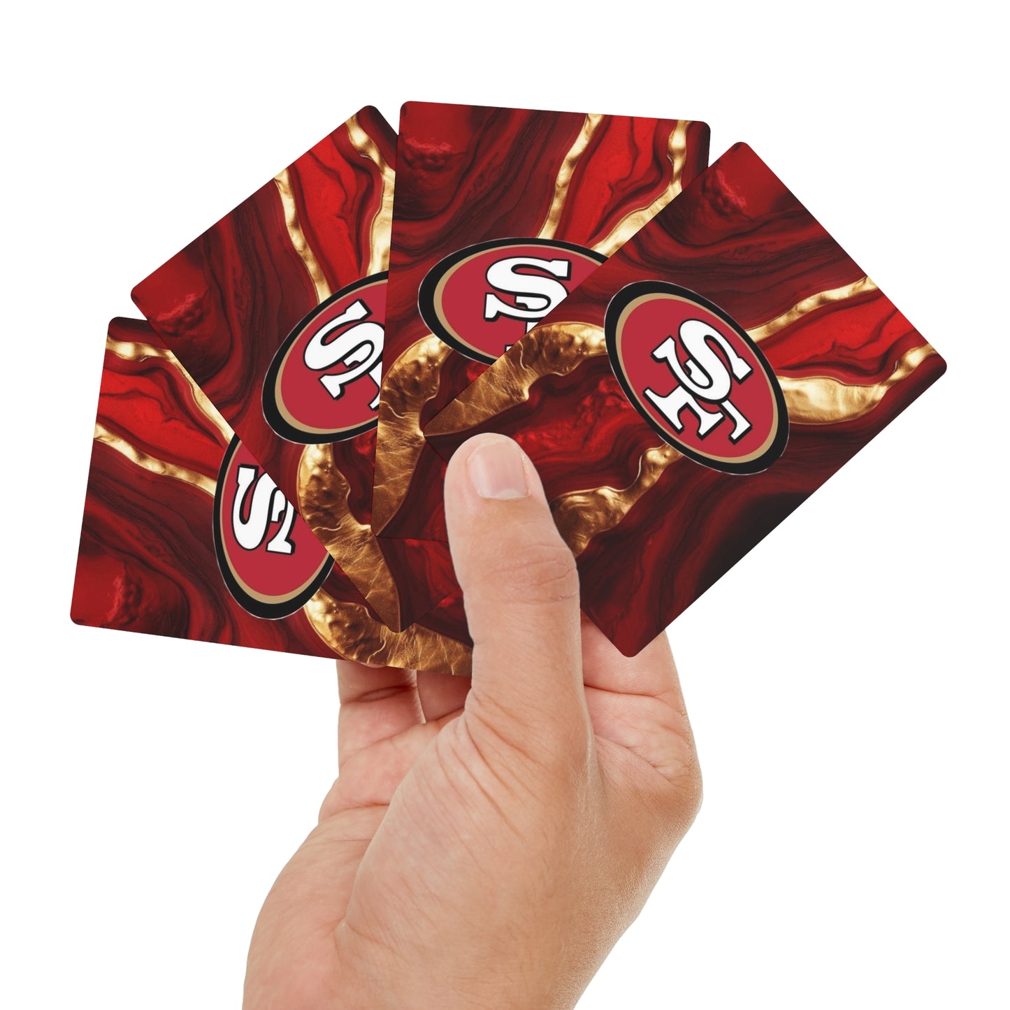 SF Niners Poker Cards