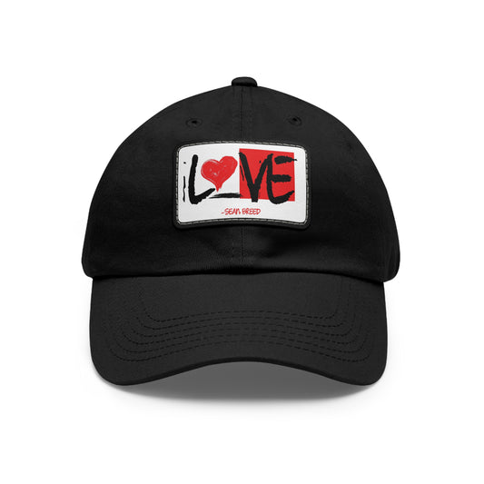 Sean Breed Mom & Dad hat with Leather Patch (Rectangle)