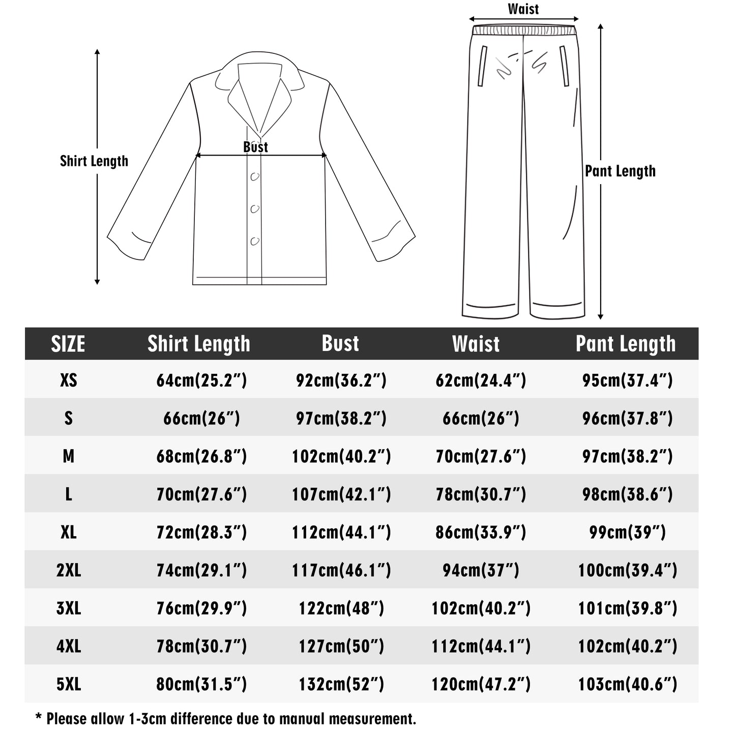 Unisex DOPiFiED GEO Digi Long Sleeve Pajama Set