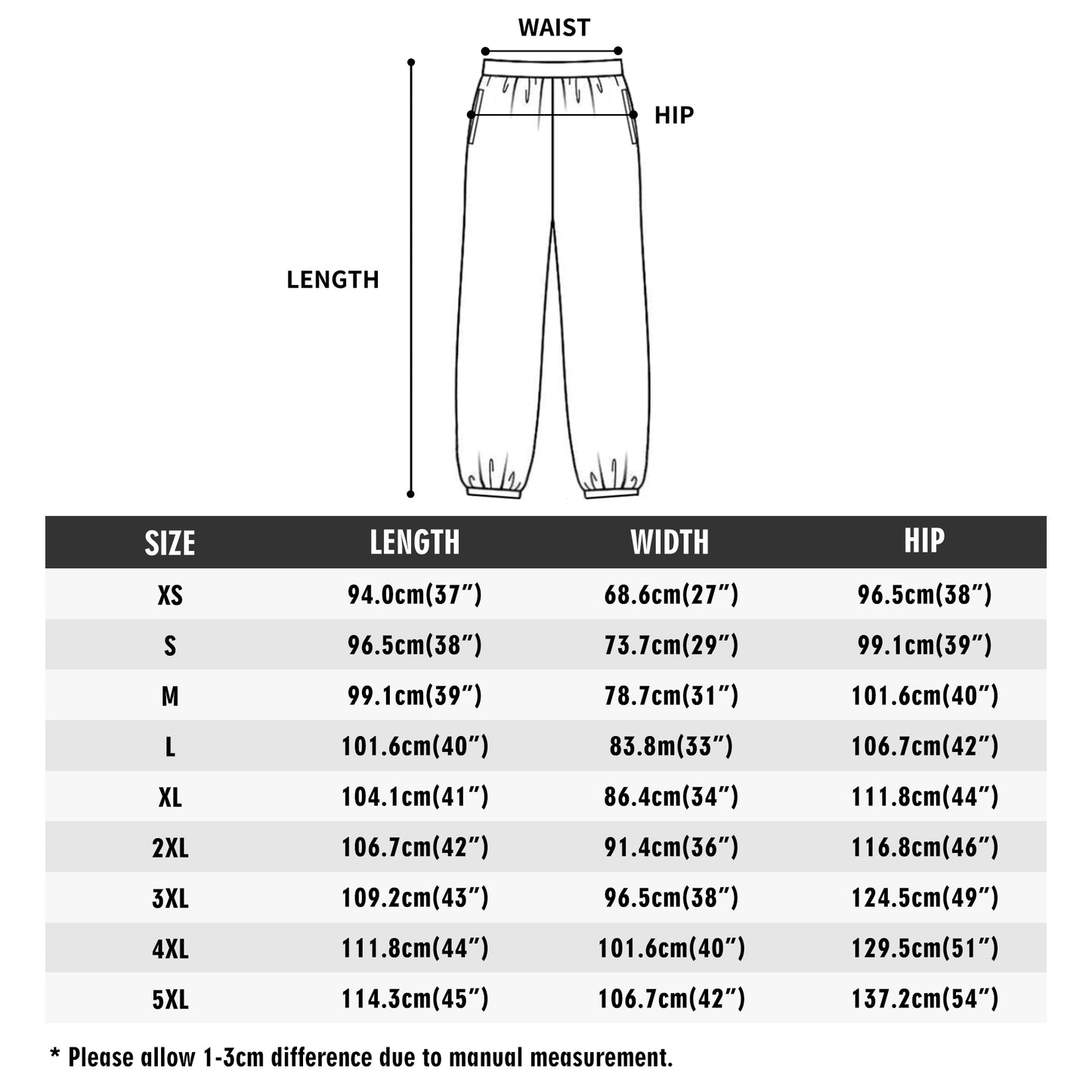 LA Unisex Adult Joggers