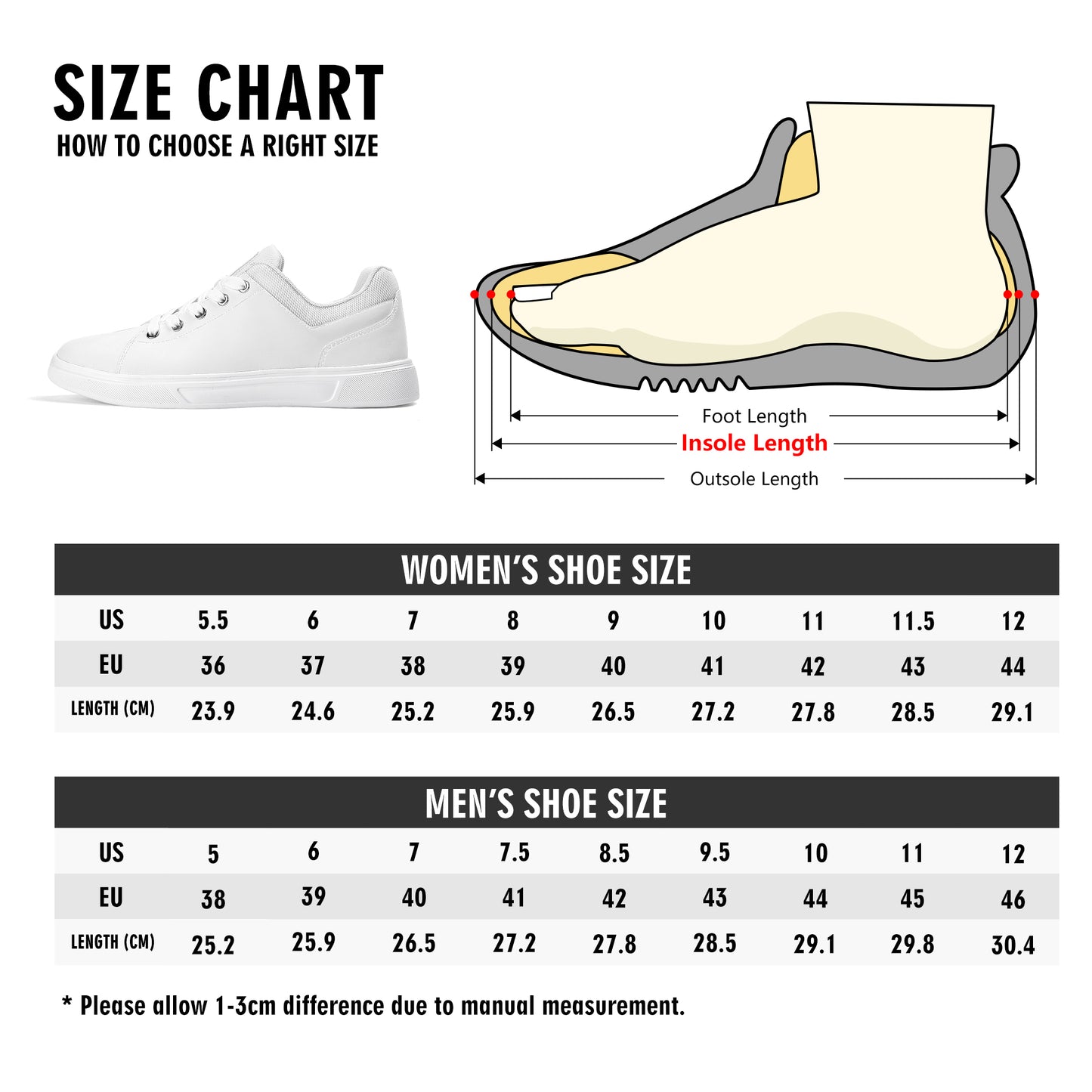 Unisex Selko Baby Low Top PU Mesh Skateboard Shoes