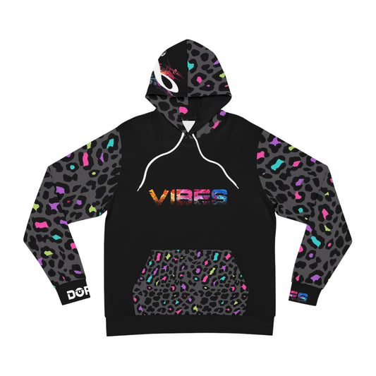 Women’s “Music Vibe” Leopard Fashion Hoodie