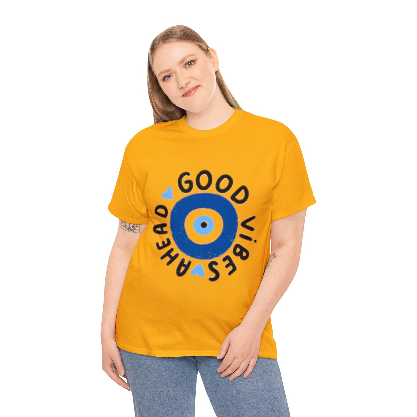 No Evil “GoodVibez” Unisex Heavy Cotton Tee