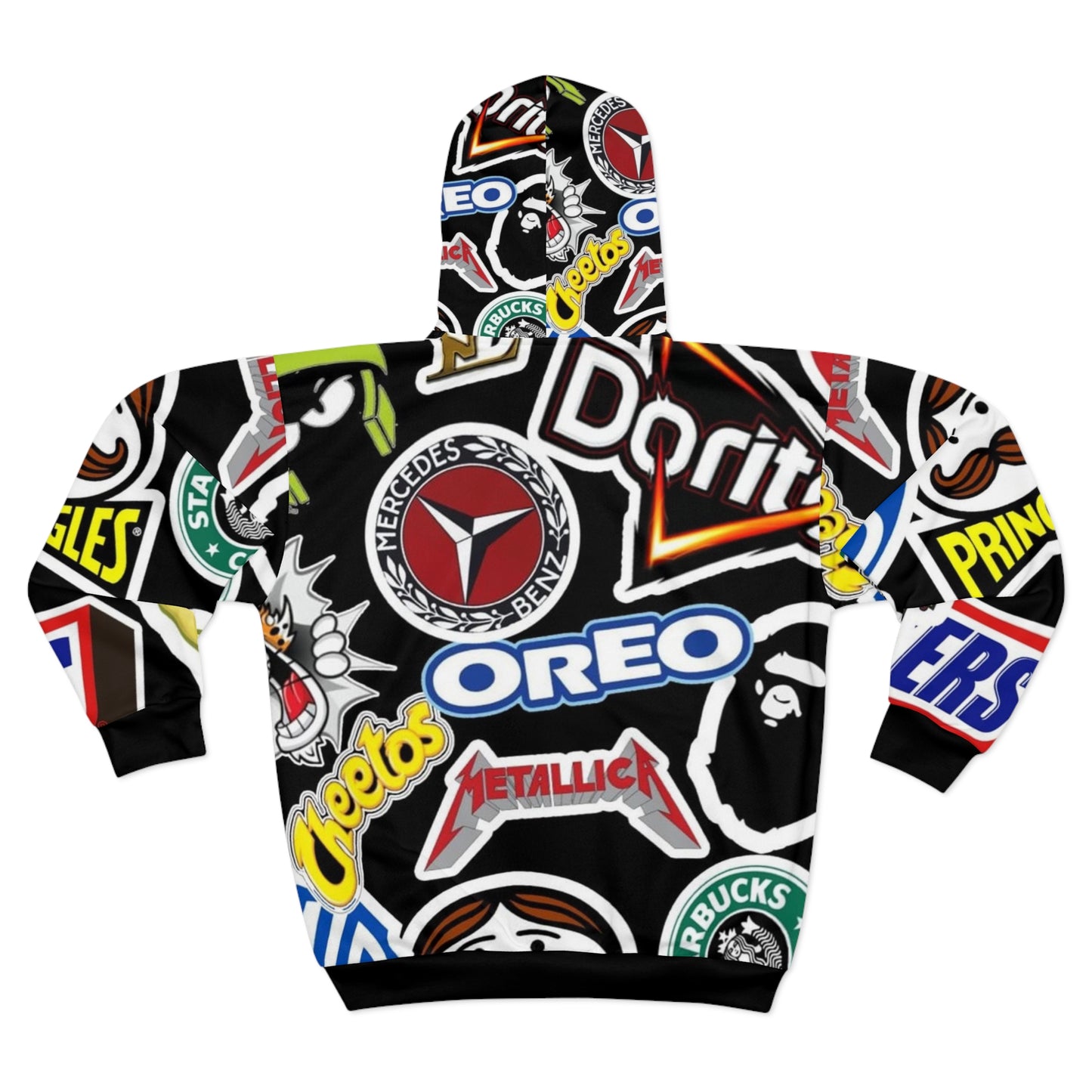 Brand Collab” Unisex Zip Hoodie “