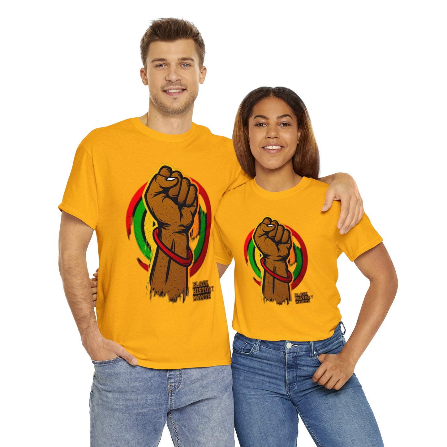 Black History “Roots” Unisex Heavy Cotton Tee